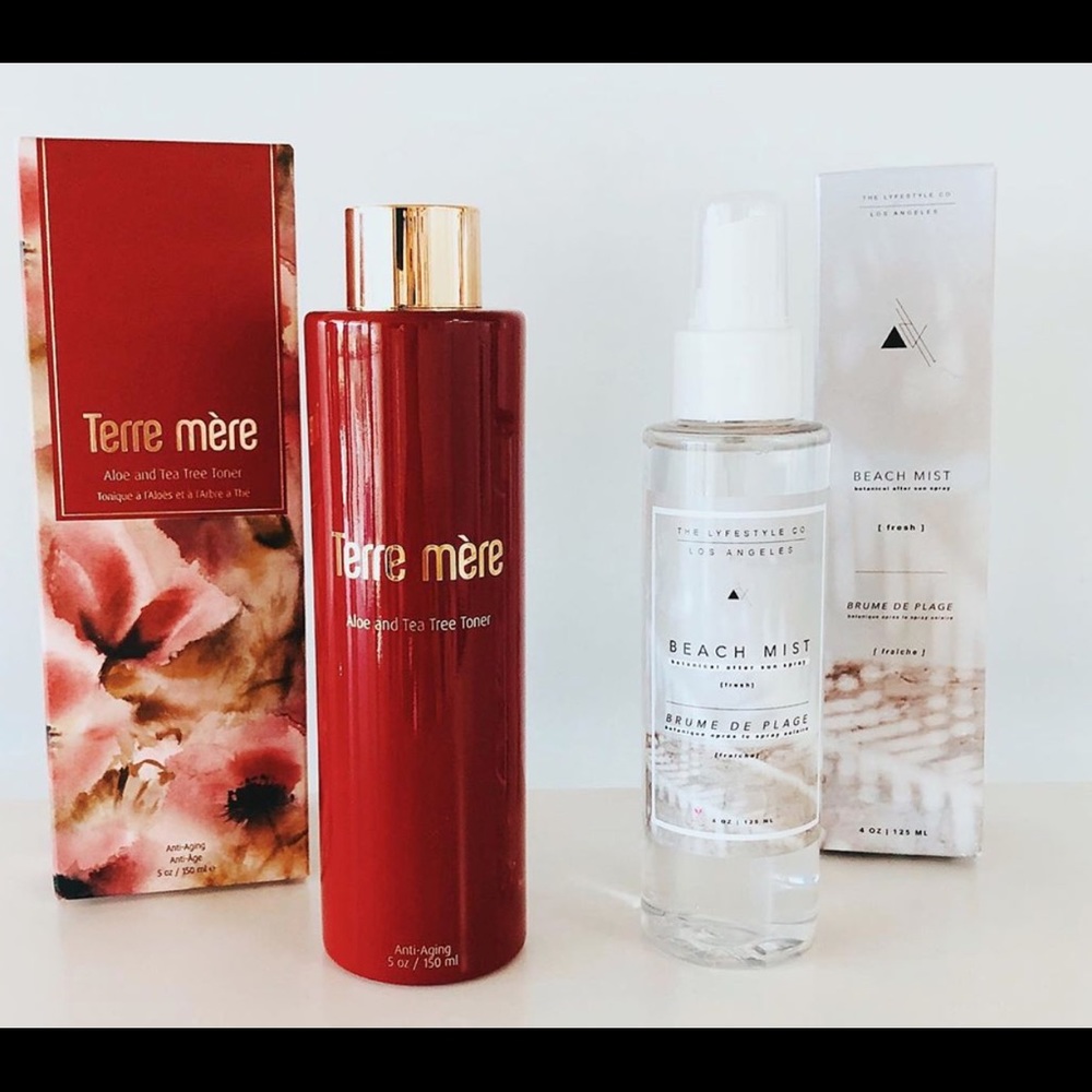 Fabfitfun Terre Mere Toner & Lyfestyle Beach Mist